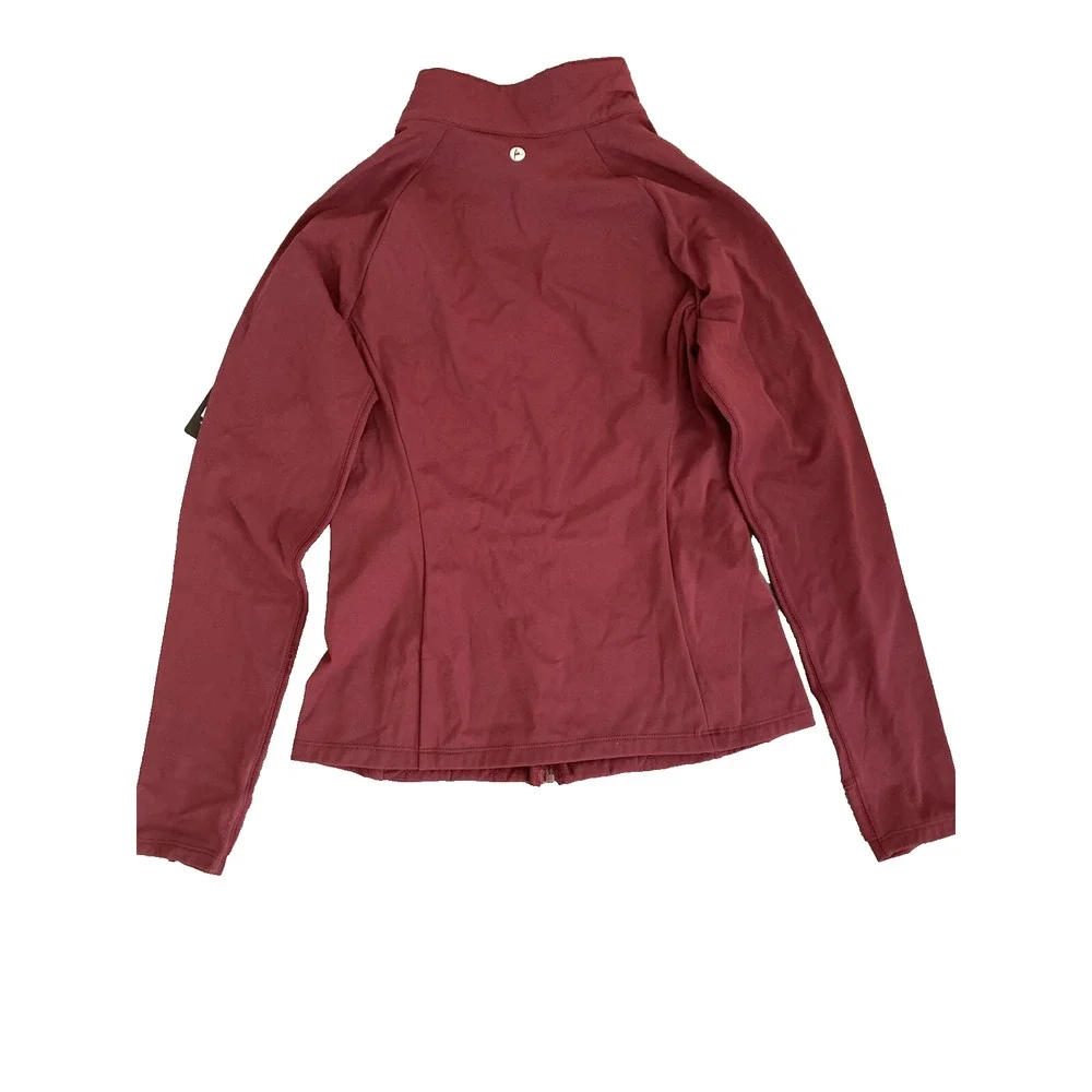 90'DEGREE women's demi-season burgundy jacket Size S A001932